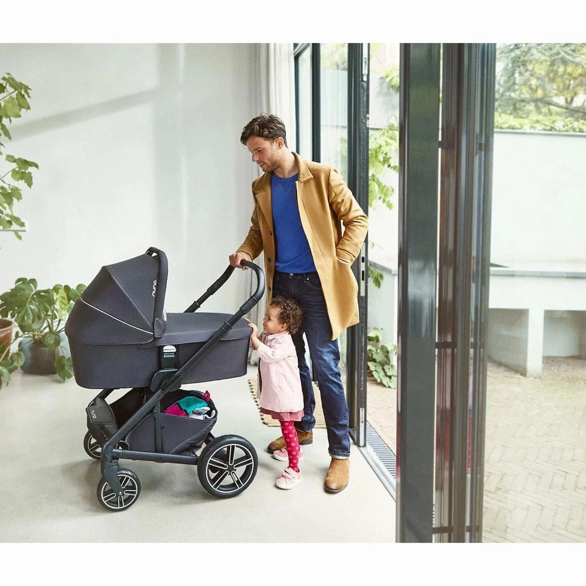 Nuna Bassinette for Mixx Stroller - Caviar - Black