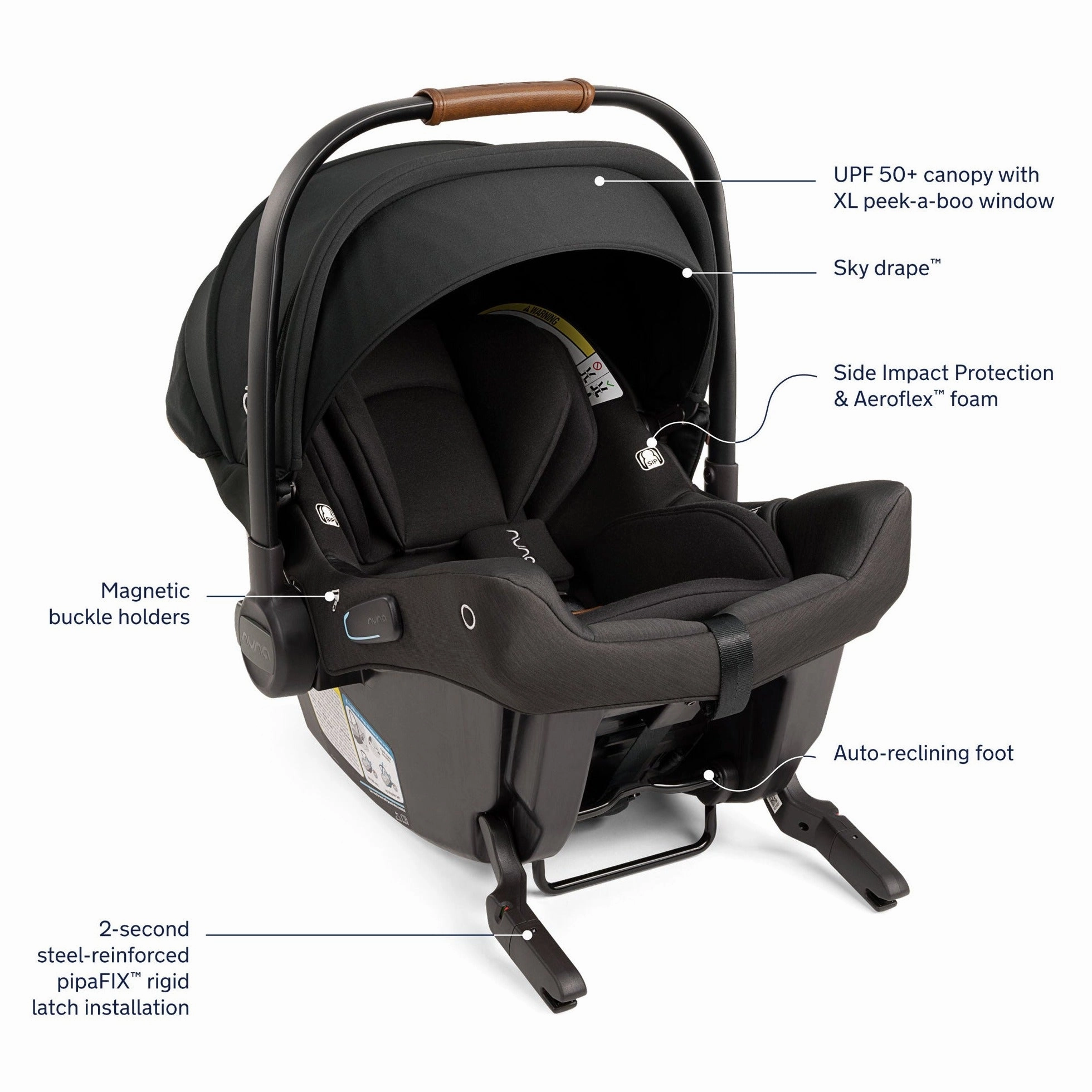 Nuna DEMI Next Stroller and PIPA Urbn Car Seat Travel System