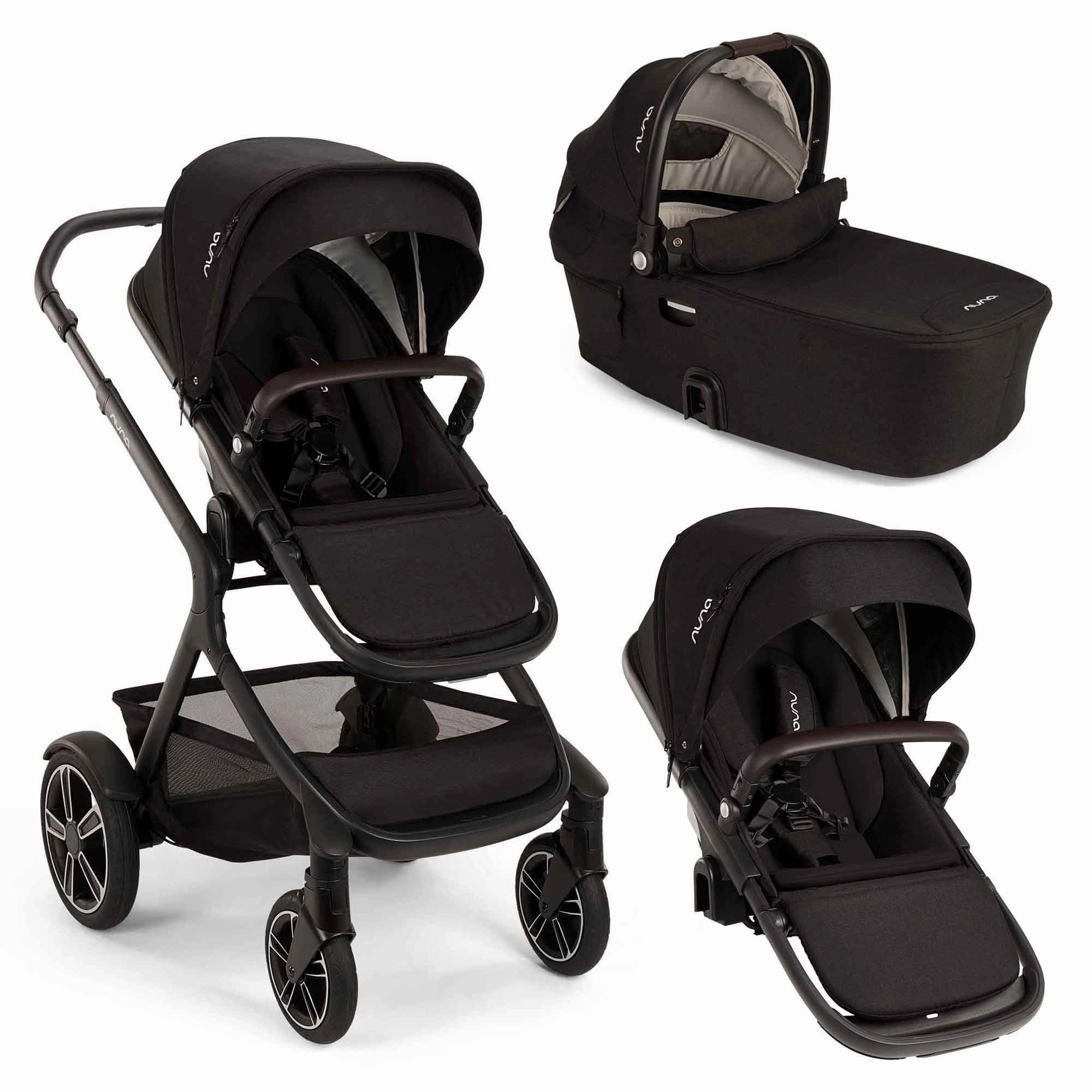 Nuna DEMI Next Tandem Bundle - Caviar