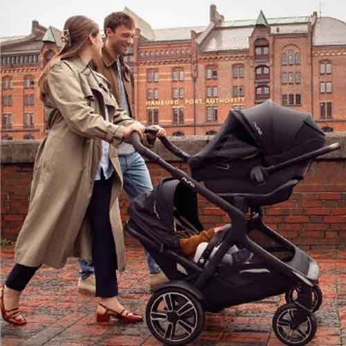Nuna DEMI Next Twin Bundle - Caviar