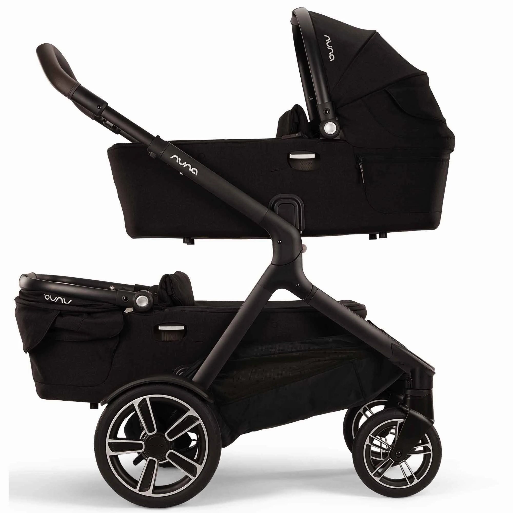 Nuna DEMI Next Twin Bundle - Caviar