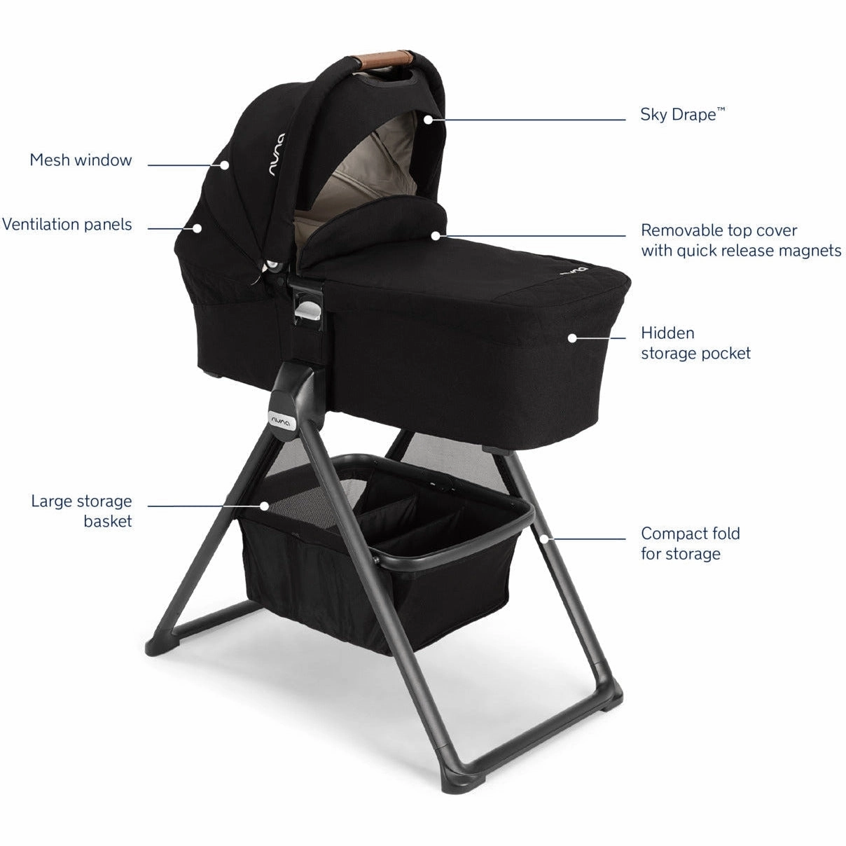 Nuna MIXX Bassinet   Stand