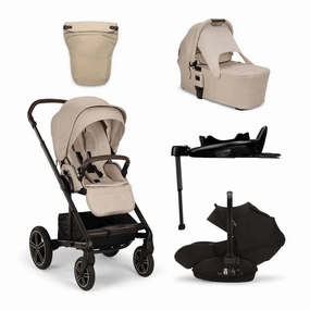 Nuna Mixx Next   Arra Next Generation Travel System - Biscotti