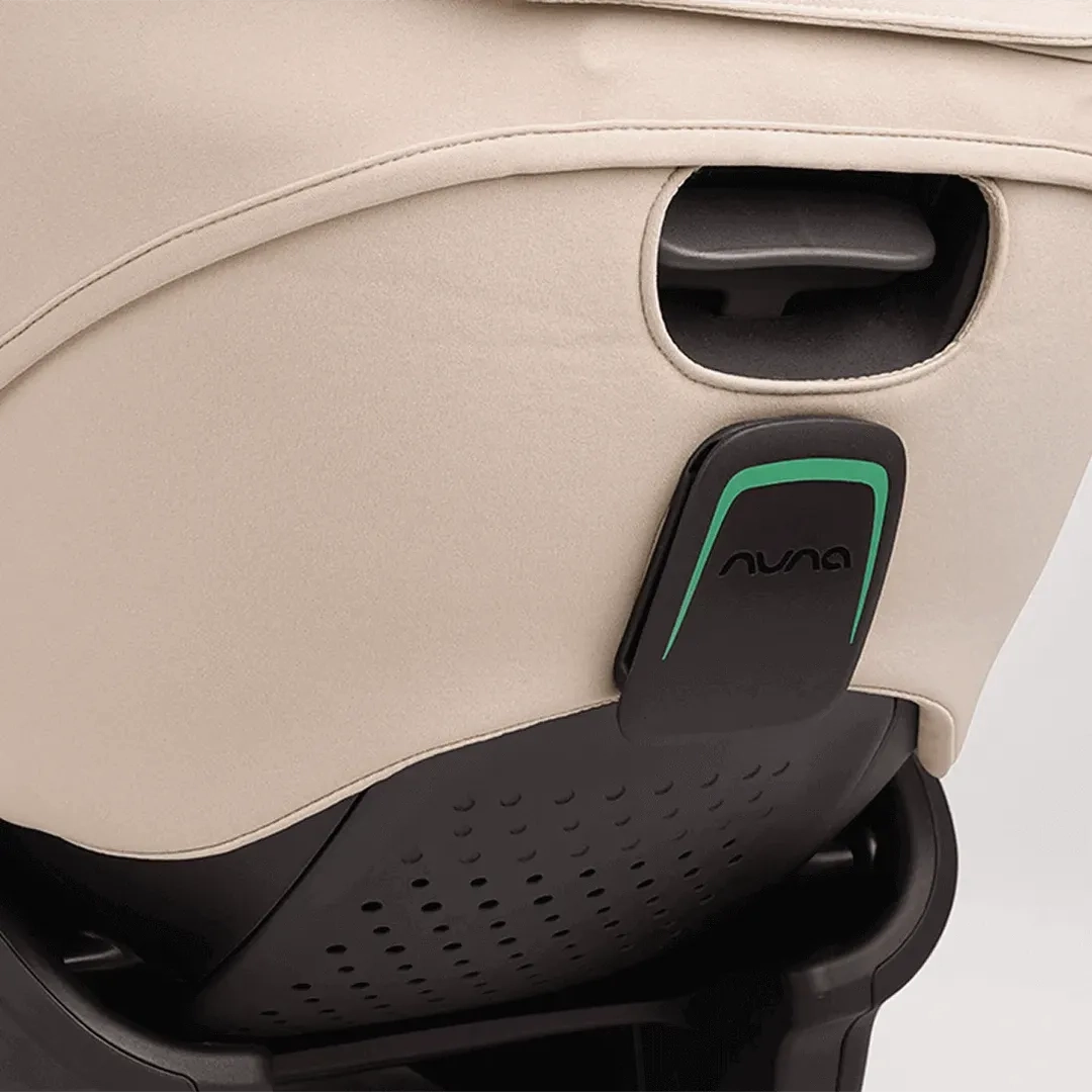 Nuna Mixx Next   Mixx Next Carry Cot   Arra Flex   Base Curv Travel System - Biscotti