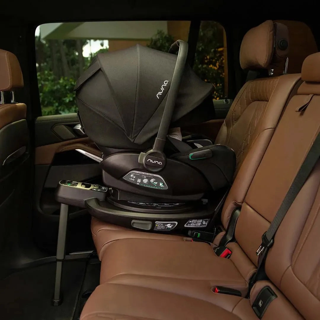 Nuna Mixx Next   Mixx Next Carry Cot   Arra Flex   Base Curv Travel System - Caviar