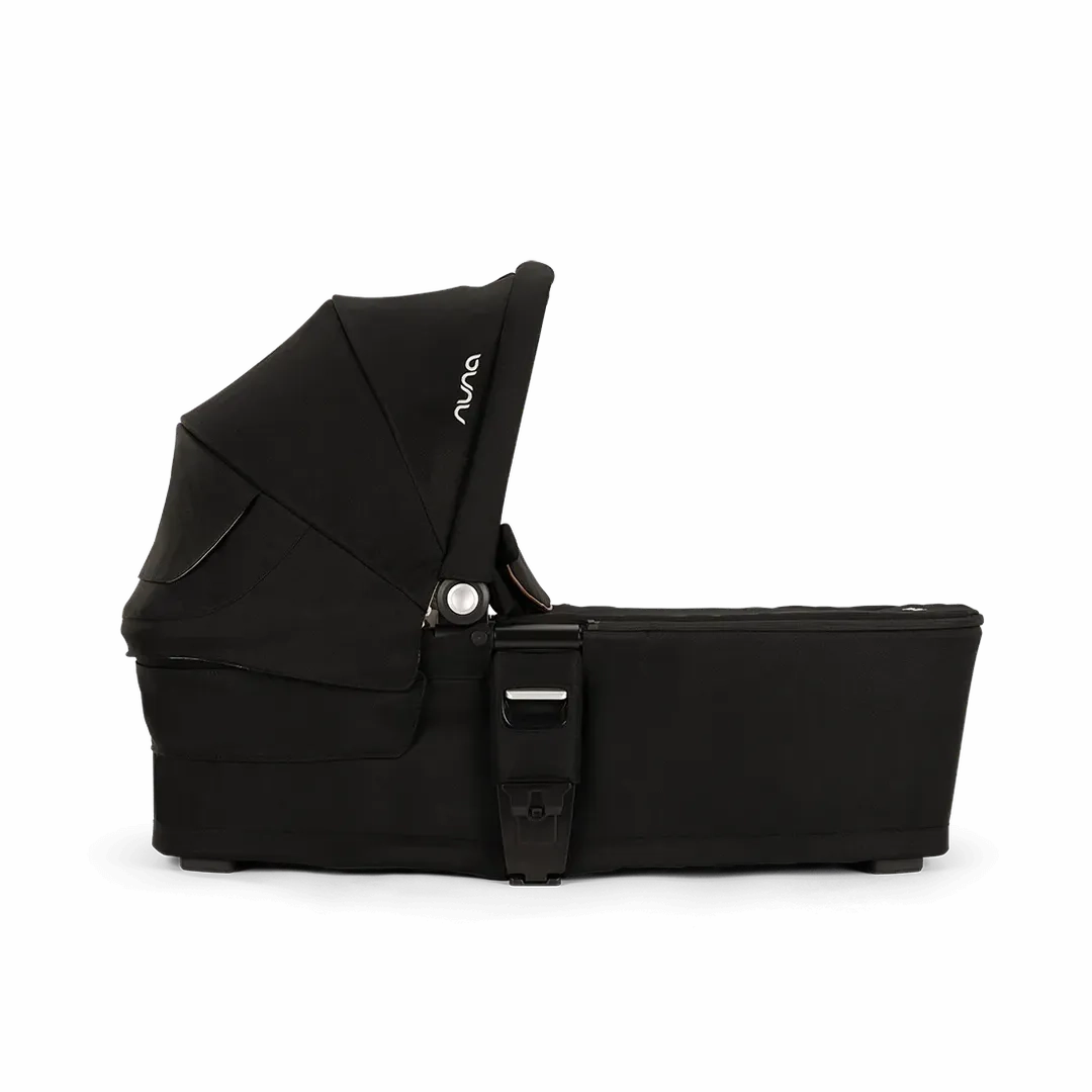Nuna Mixx Next   Mixx Next Carry Cot   Arra Flex   Base Curv Travel System - Caviar