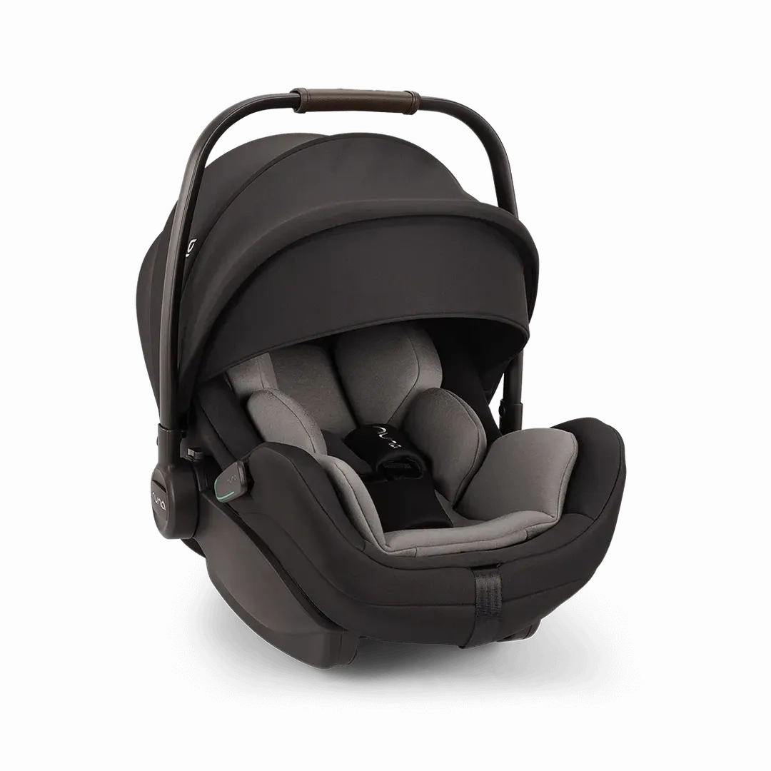 Nuna Mixx Next   Mixx Next Carry Cot   Arra Flex   Base Curv Travel System - Caviar