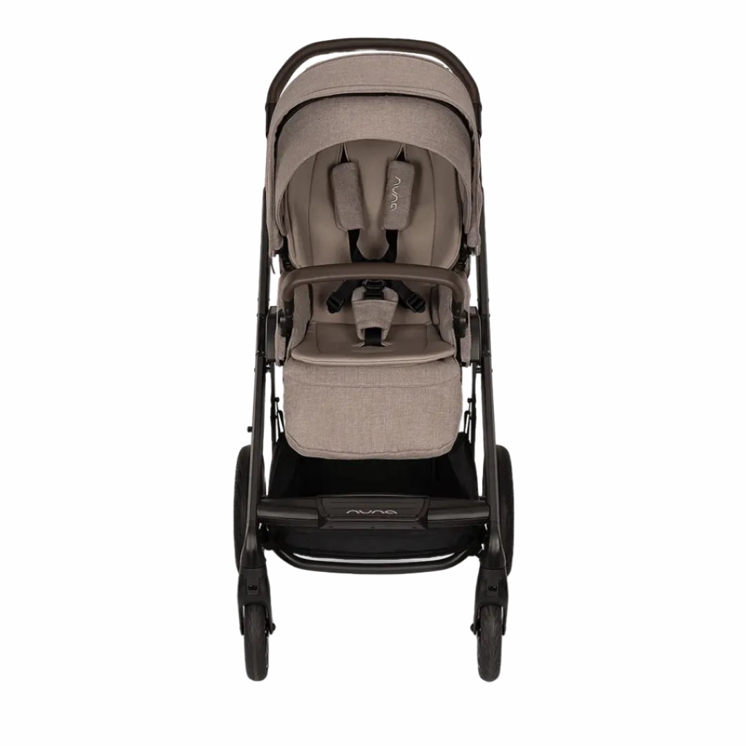 Nuna Mixx Next   Mixx Next Carry Cot   Arra Flex   Base Curv Travel System - Cedar