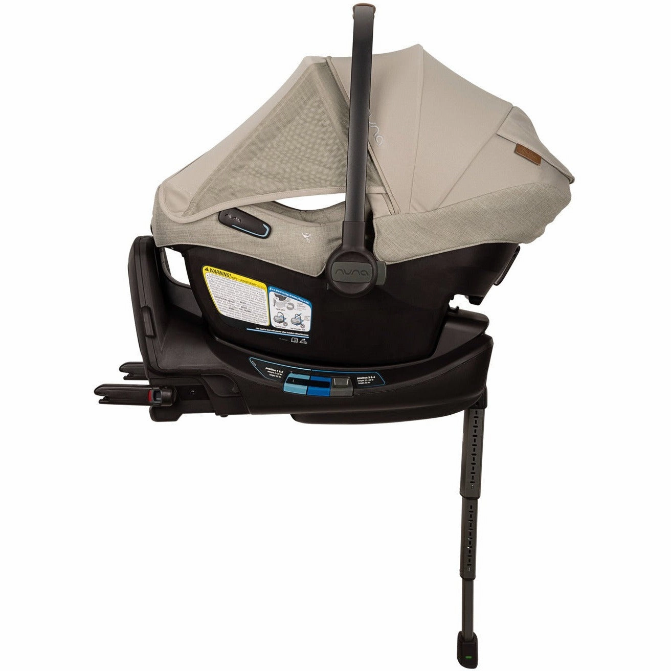 Nuna MIXX Next Stroller   PIPA Aire RX Infant Car Seat Travel System