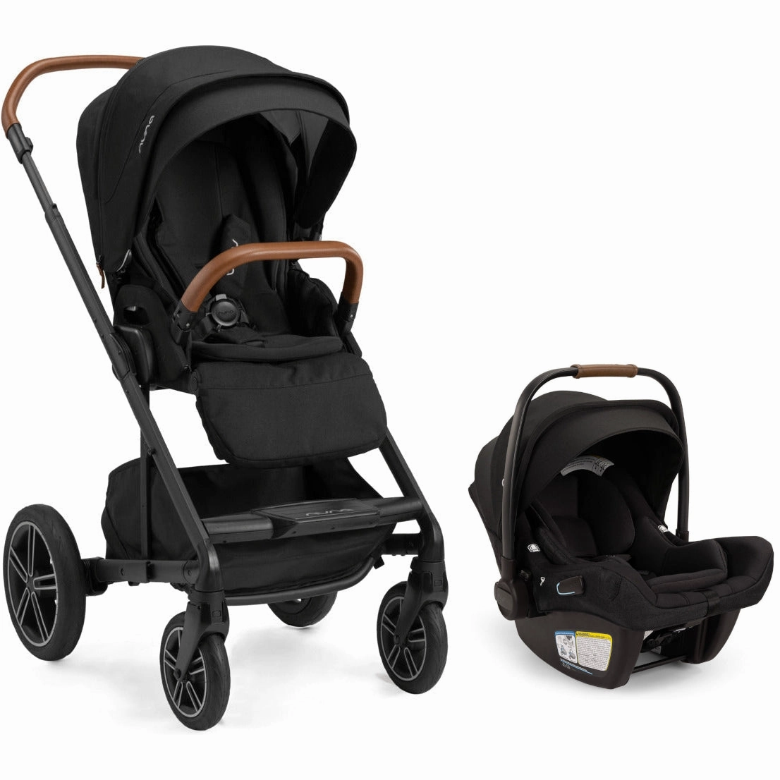 Nuna MIXX Next Stroller   PIPA Aire RX Infant Car Seat Travel System