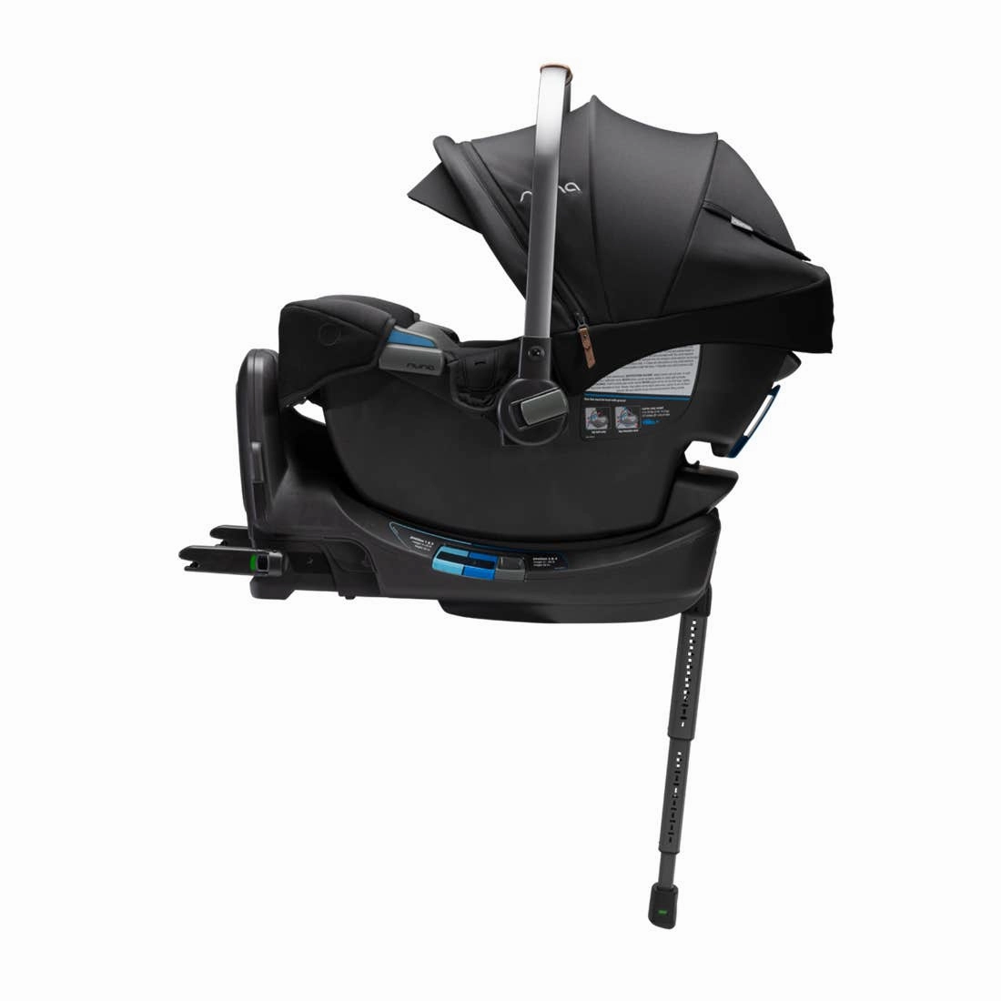 Nuna MIXX Next Stroller with Magnetic Buckle and PIPA RX Car Seat Travel System