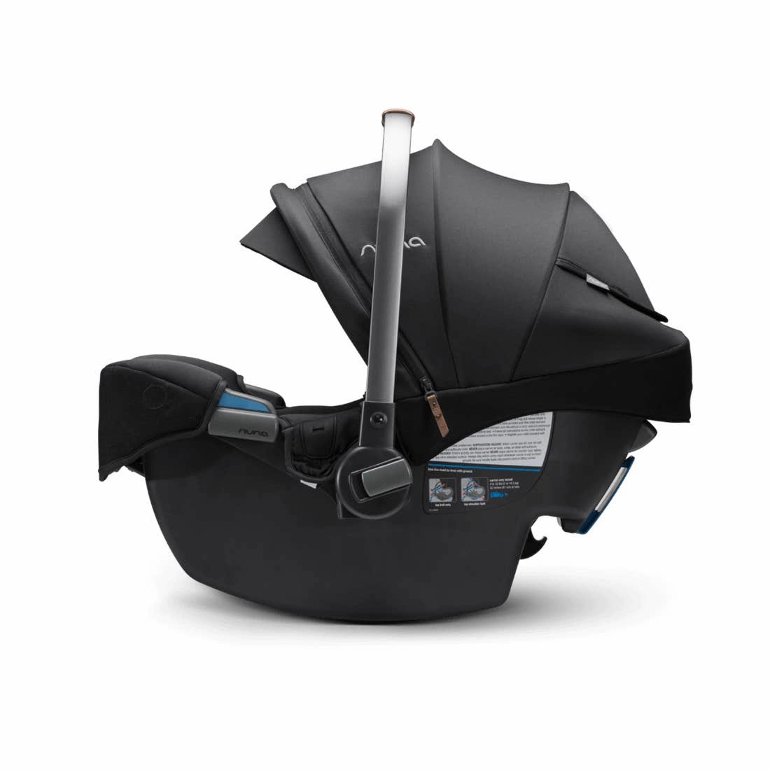 Nuna MIXX Next Stroller with Magnetic Buckle and PIPA RX Car Seat Travel System