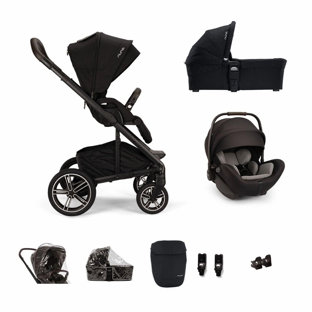 Nuna MIXX Next with ARRA Flex & Base Curv Travel System Bundle