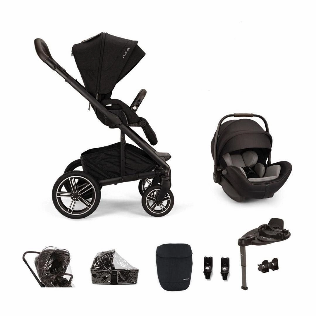 Nuna MIXX Next with ARRA Flex & Base Curv Travel System Bundle