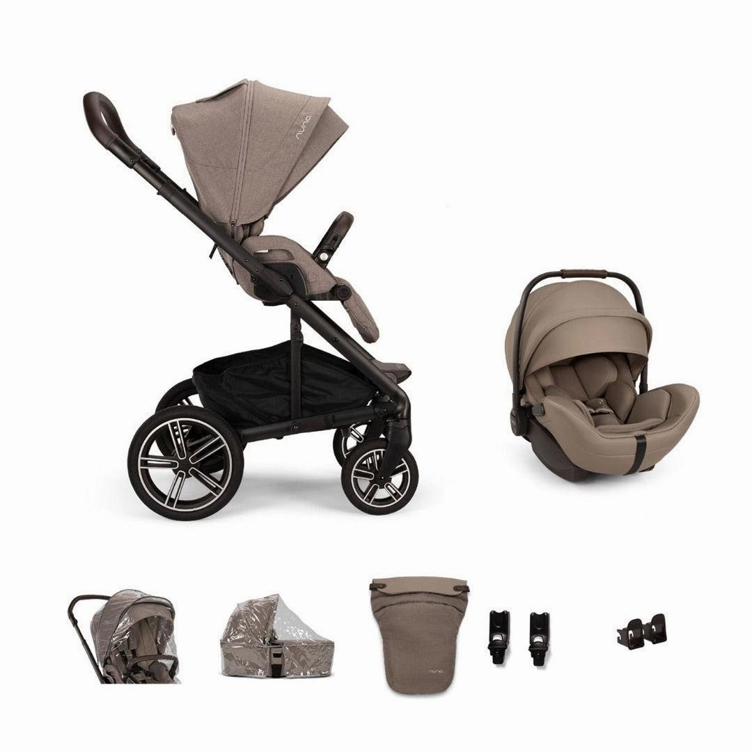 Nuna MIXX Next with ARRA Flex & Base Curv Travel System Bundle