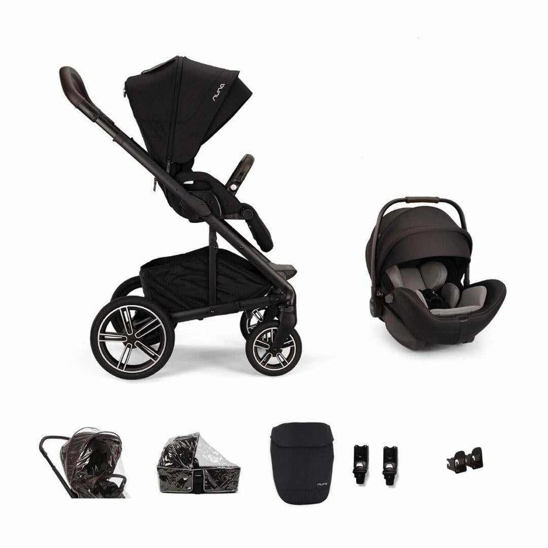 Nuna MIXX Next with ARRA Flex & Base Curv Travel System Bundle