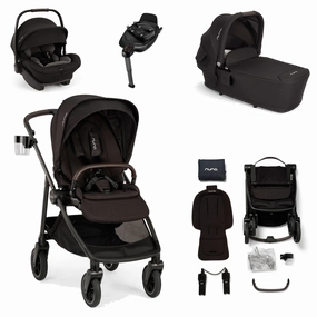Nuna Swiv (ARRA Next) Travel System - Caviar