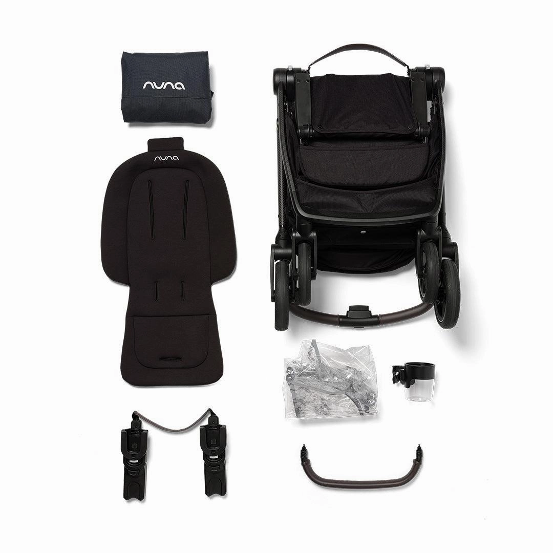 Nuna SWIV Stroller   PIPA NEXT Travel System - Caviar