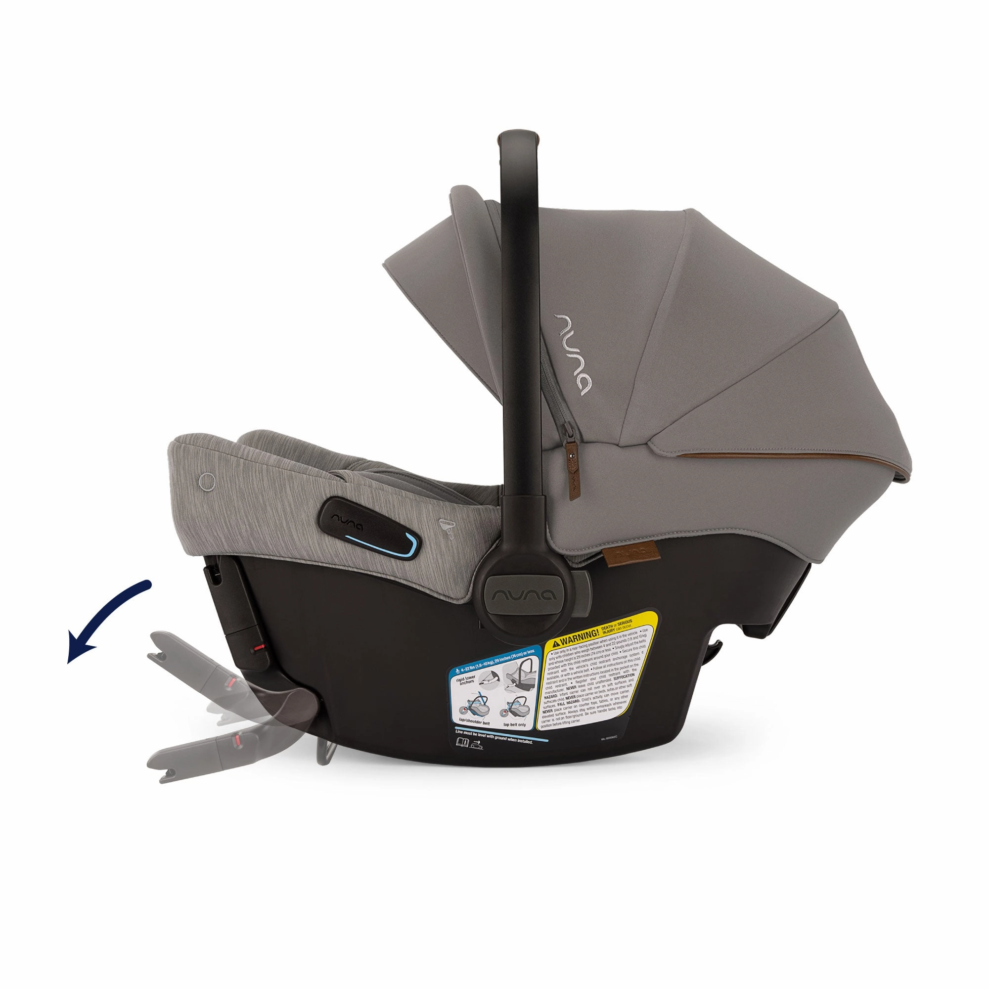 Nuna TAVO Stroller and PIPA Urbn Car Seat Travel System