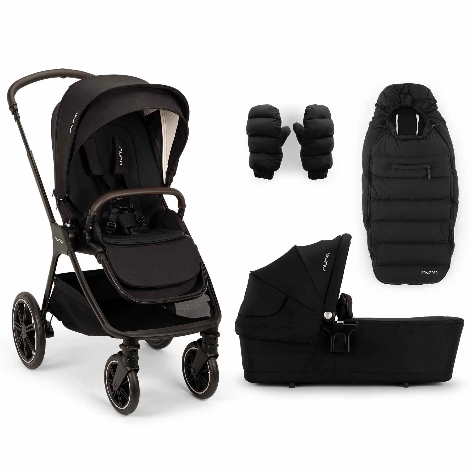 Nuna TRIV lx Pram & Winter Set - Caviar