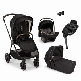 Nuna Triv Next   Pipa Next Travel System - Caviar