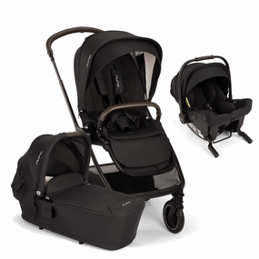 Nuna TRIV Next & PIPA Urbn Travel System - Caviar