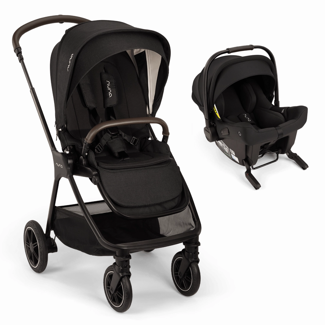 Nuna TRIV Next Pushchair with Pipa URBN Car Seat - Caviar