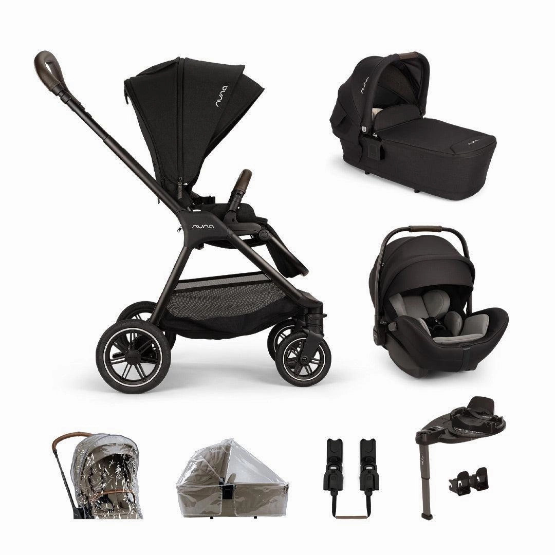 Nuna TRIV Next with ARRA Flex & Base Curv Travel System Bundle