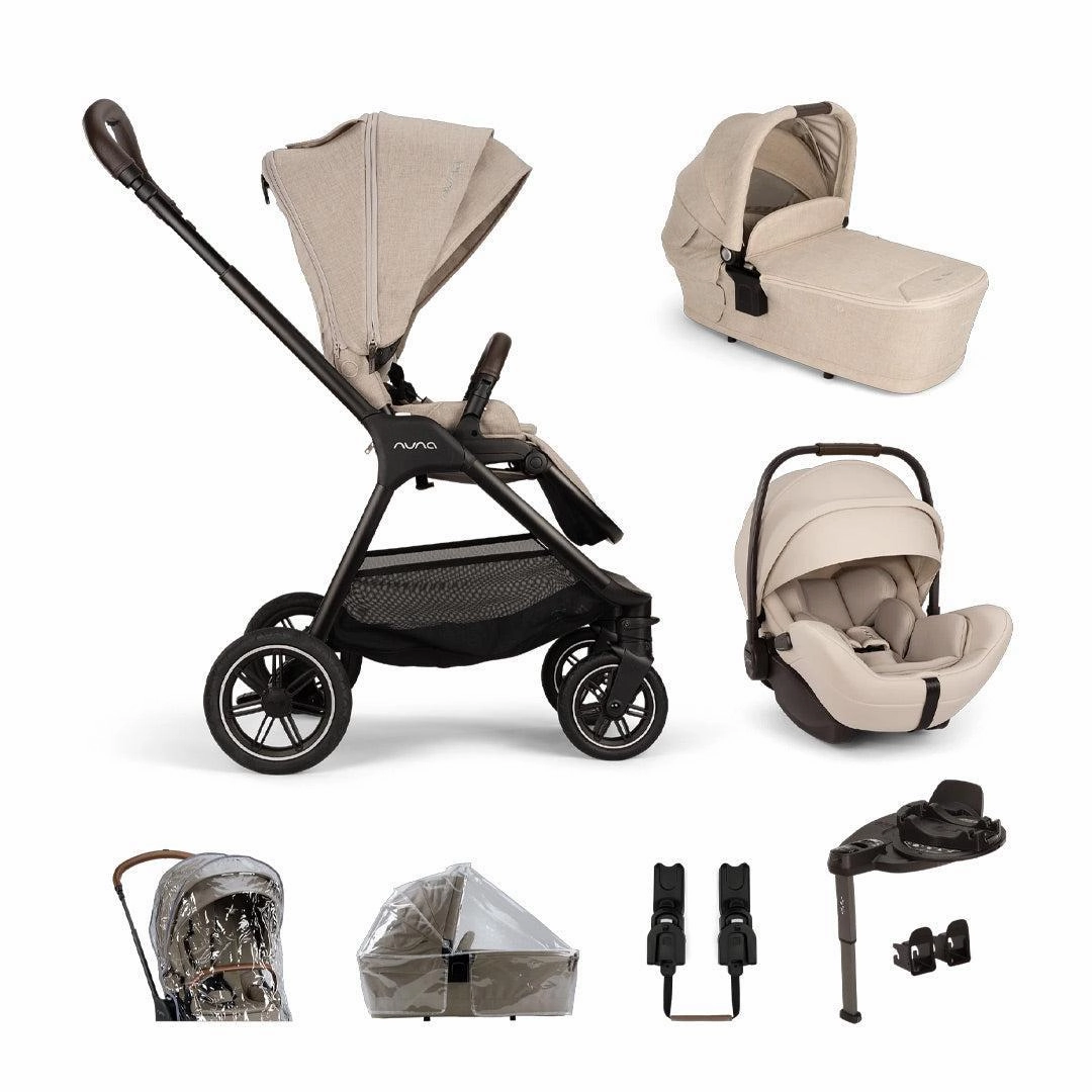 Nuna TRIV Next with ARRA Flex & Base Curv Travel System Bundle