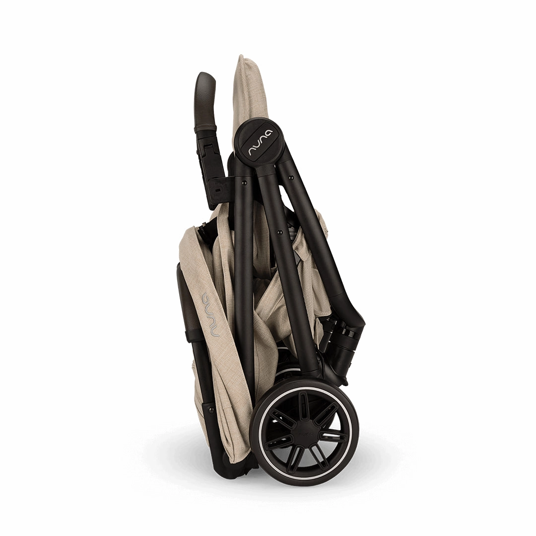 Nuna Trvl Compact Stroller - Biscotti