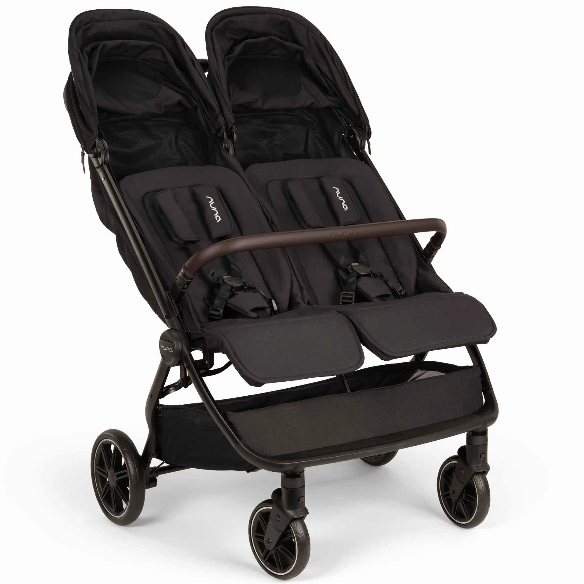 Nuna TRVL Dubl Stroller - Caviar