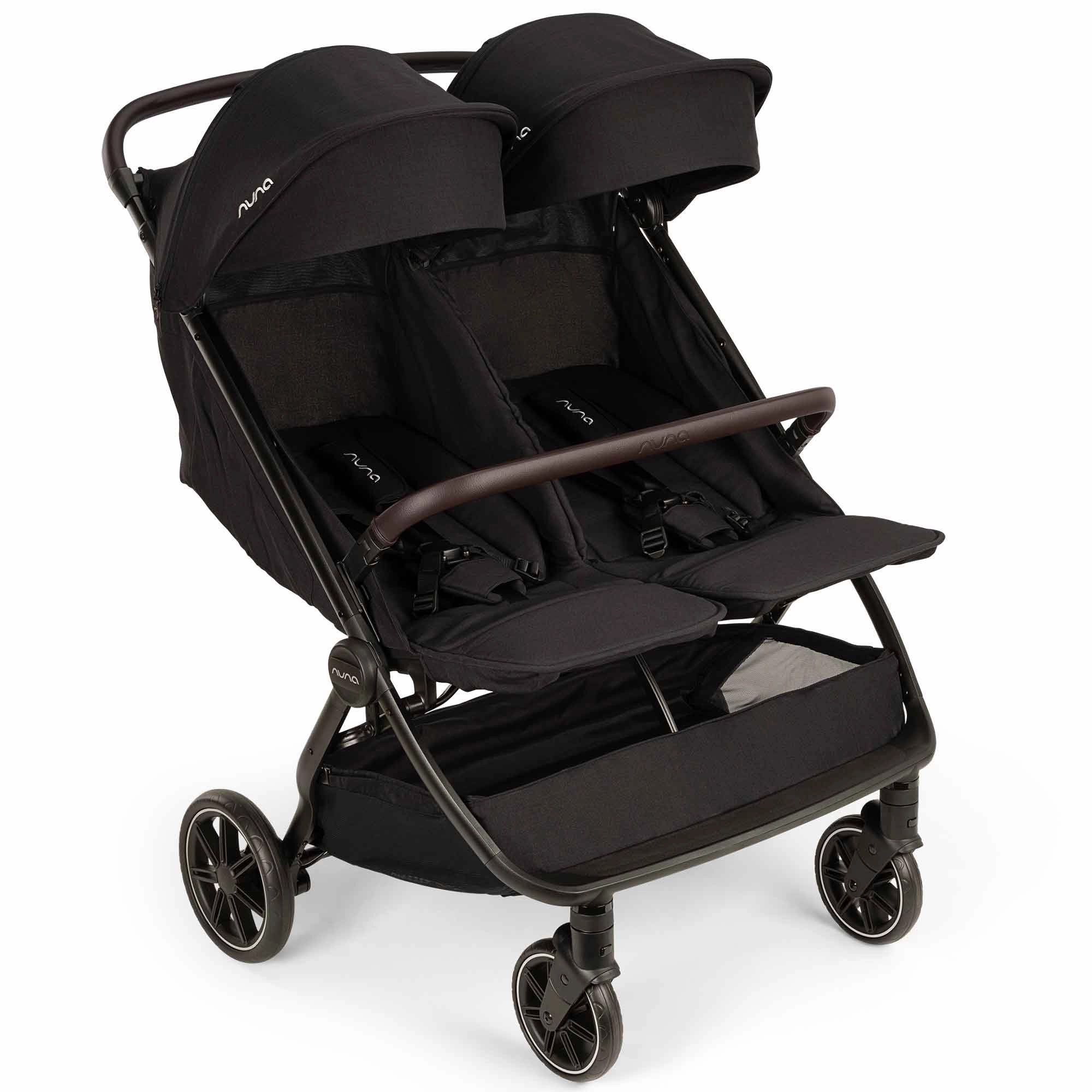 Nuna TRVL Dubl Stroller - Caviar