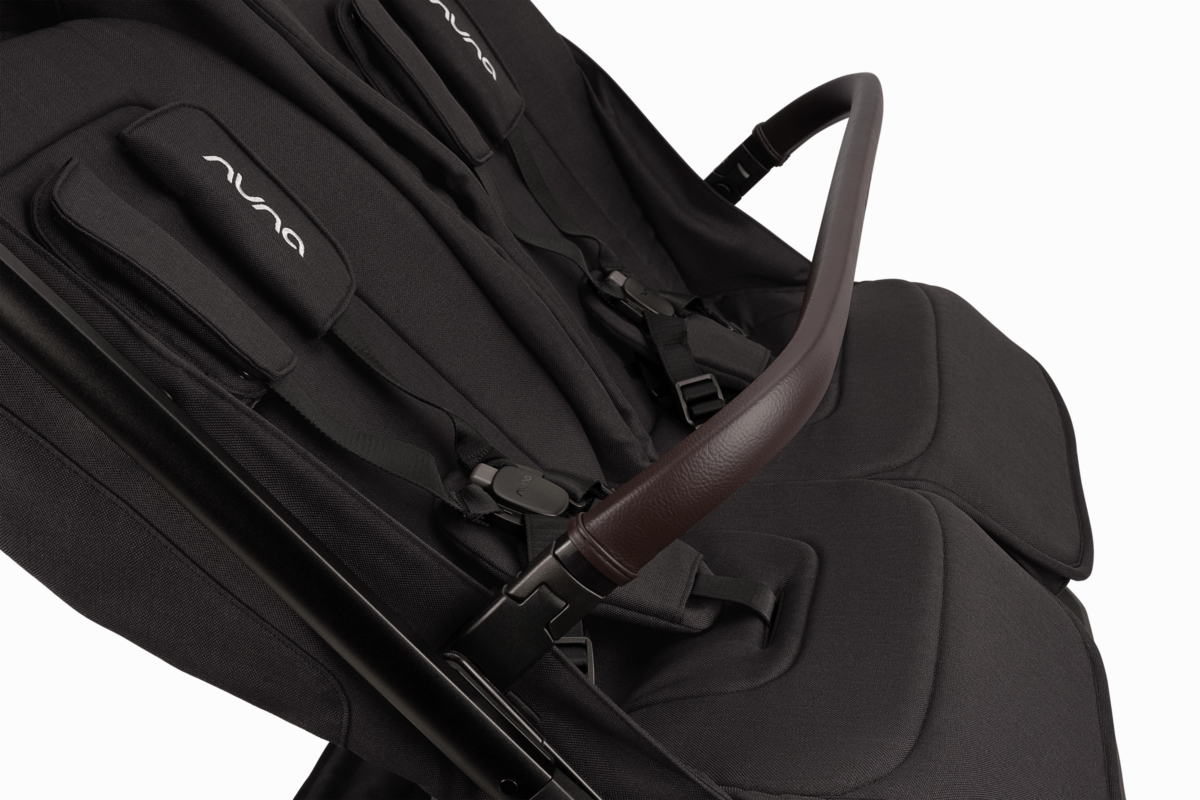 Nuna TRVL Dubl Stroller - Caviar