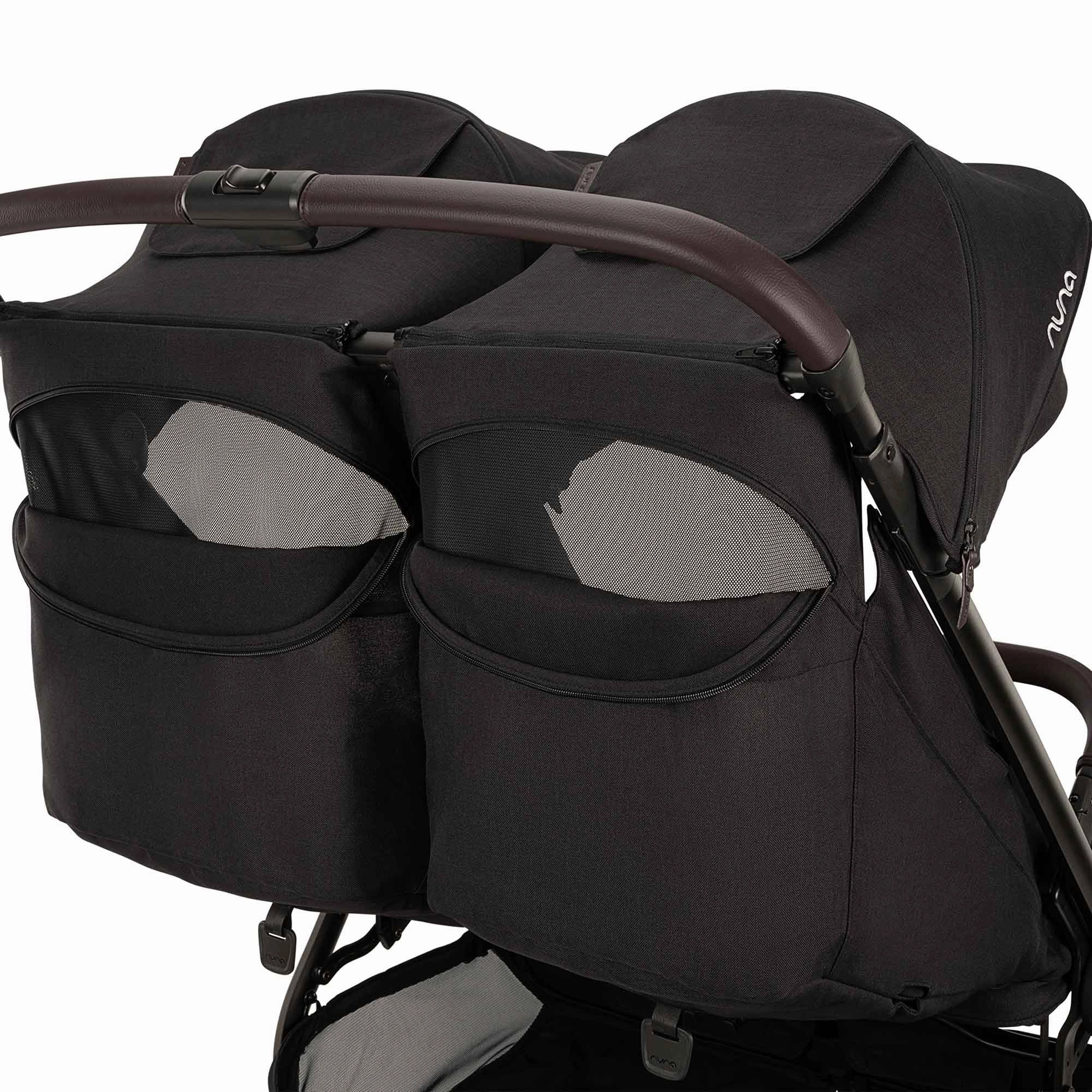Nuna TRVL Dubl Stroller - Caviar