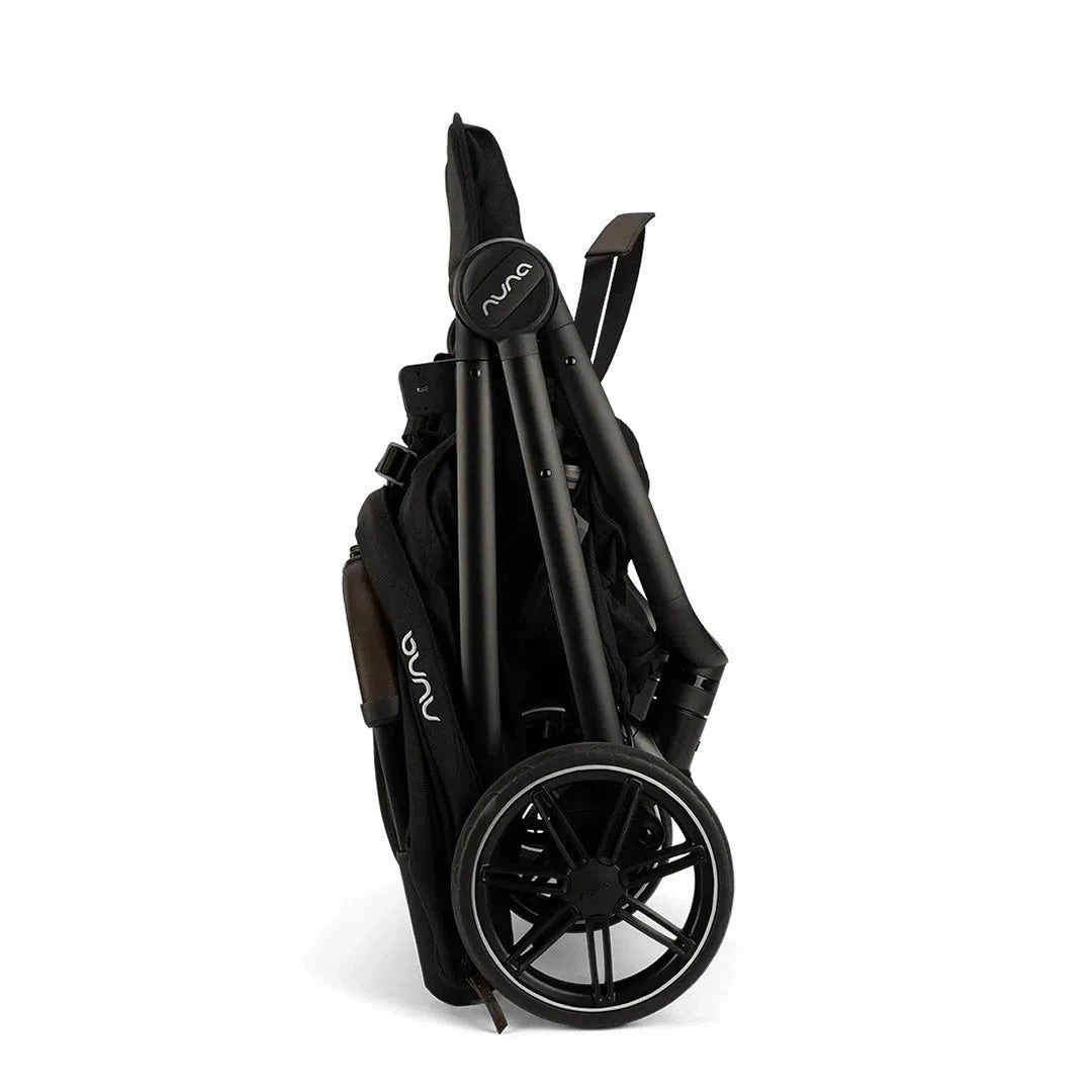 Nuna Trvl Lx Compact Stroller - Caviar