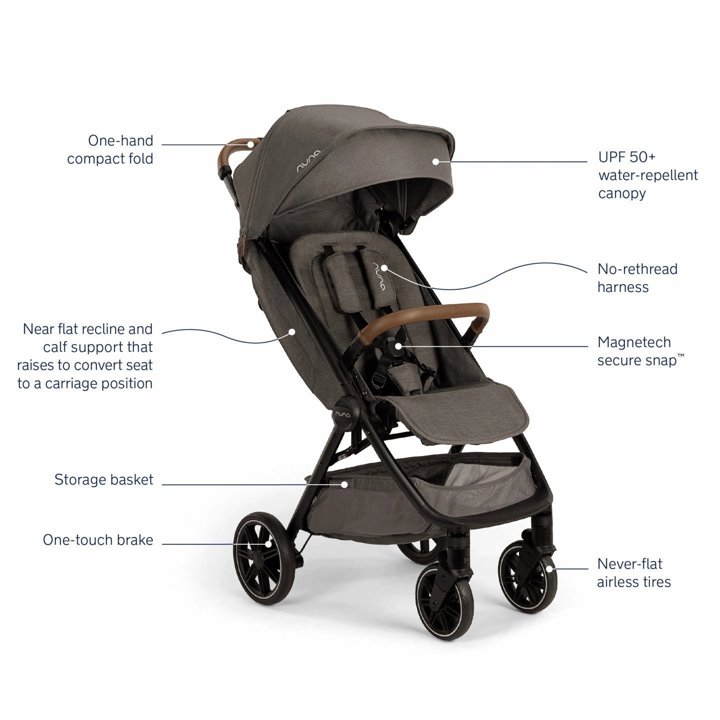 Nuna TRVL LX Stroller   Carry Bag