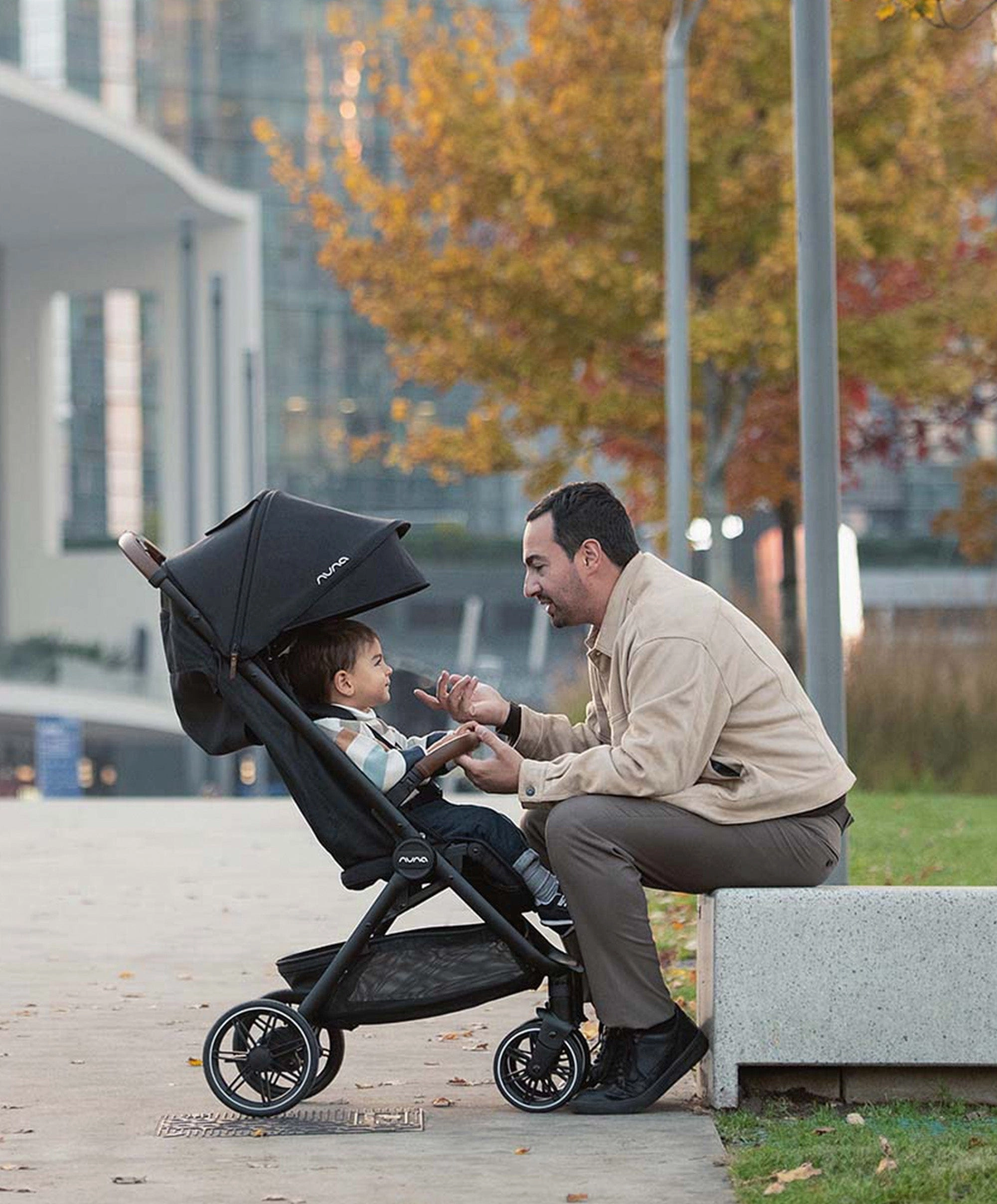 Nuna TRVL lx Stroller - Caviar