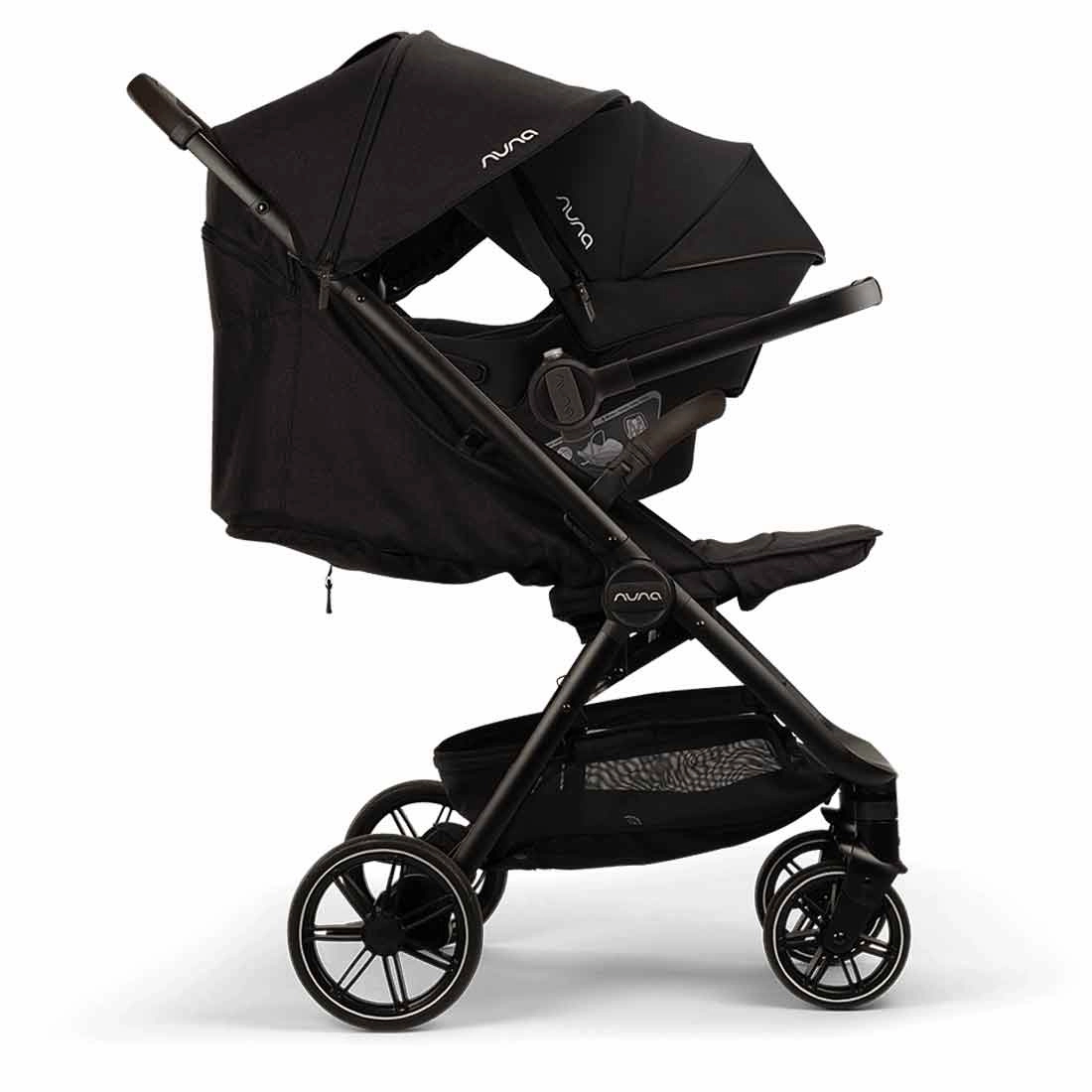 Nuna TRVL lx Stroller - Caviar