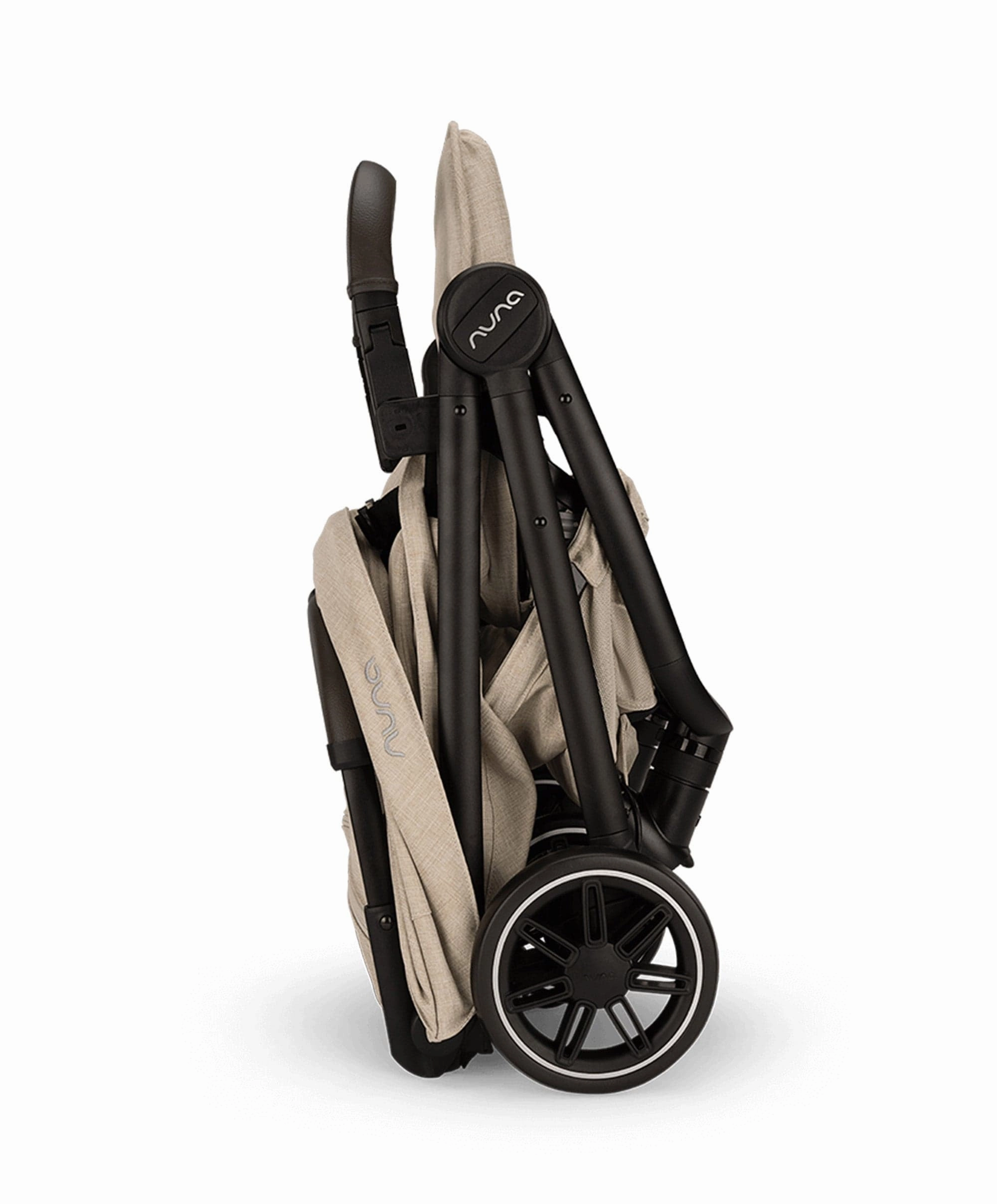 Nuna TRVL Pushchair with Travel Bag & Rain Cover - Biscotti