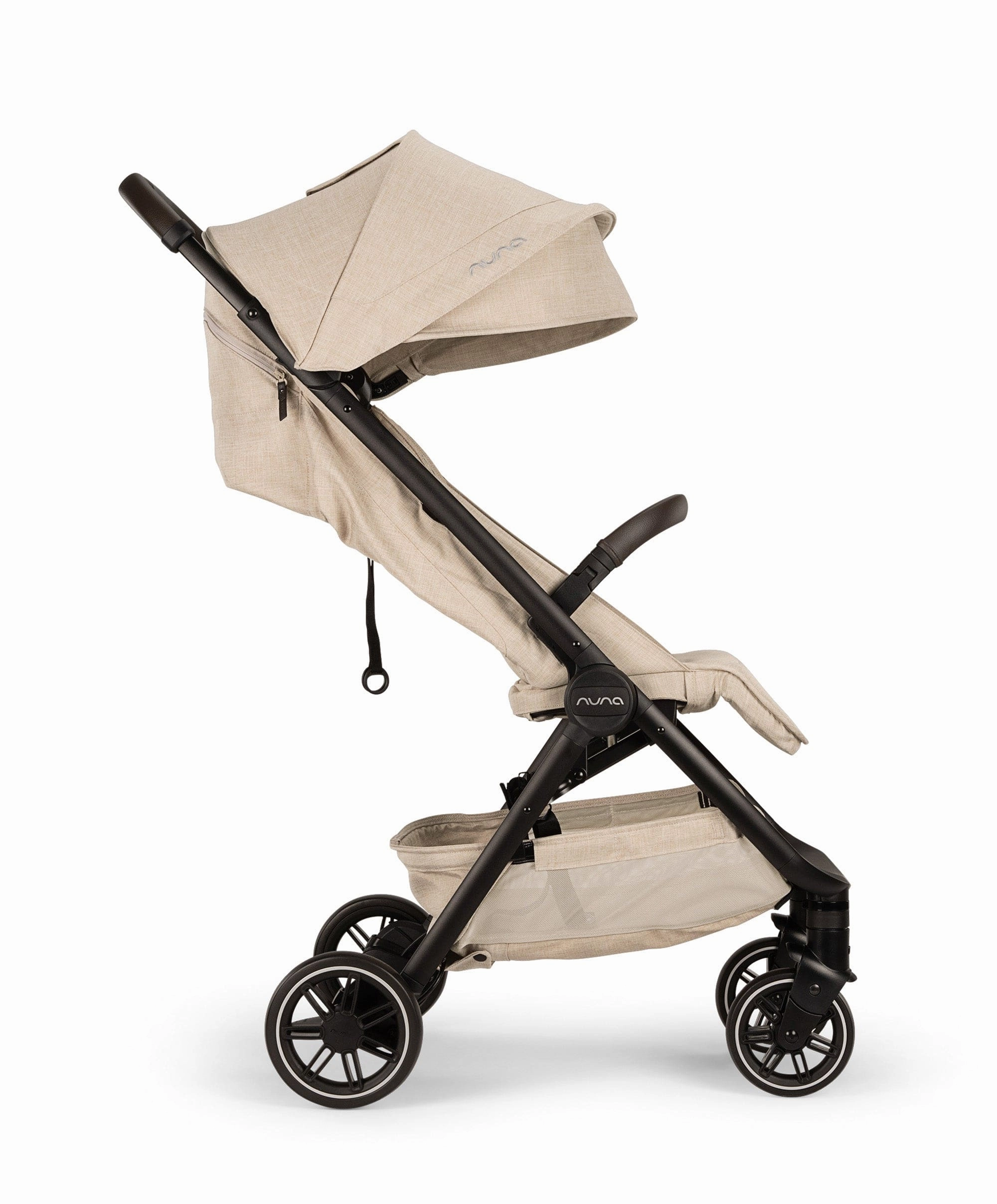 Nuna TRVL Pushchair with Travel Bag & Rain Cover - Biscotti