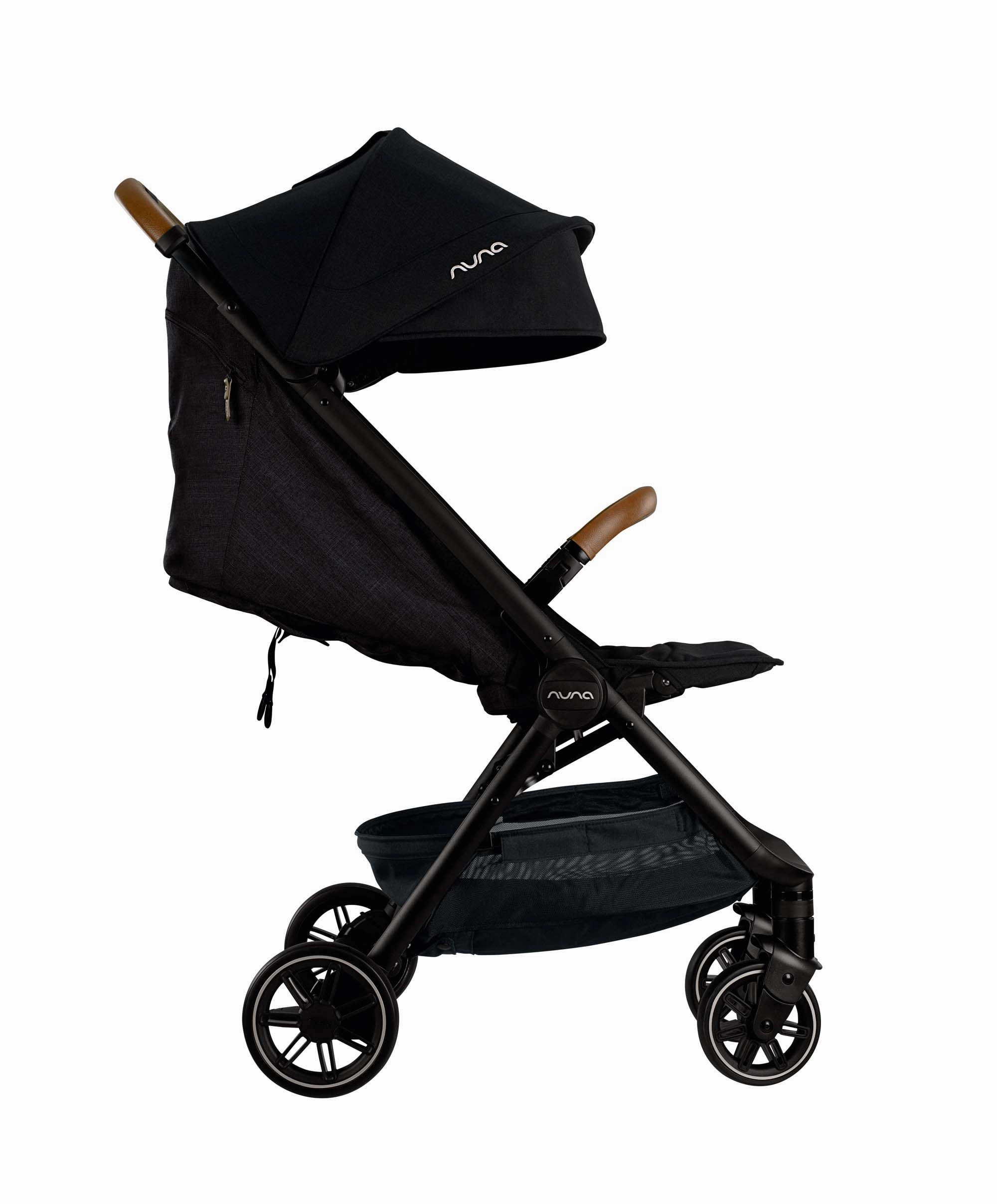 Nuna TRVL Pushchair with Travel Bag & Raincover - Caviar