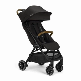 Nuna Trvl Stroller - Caviar (w/ rain cover & travel bag)