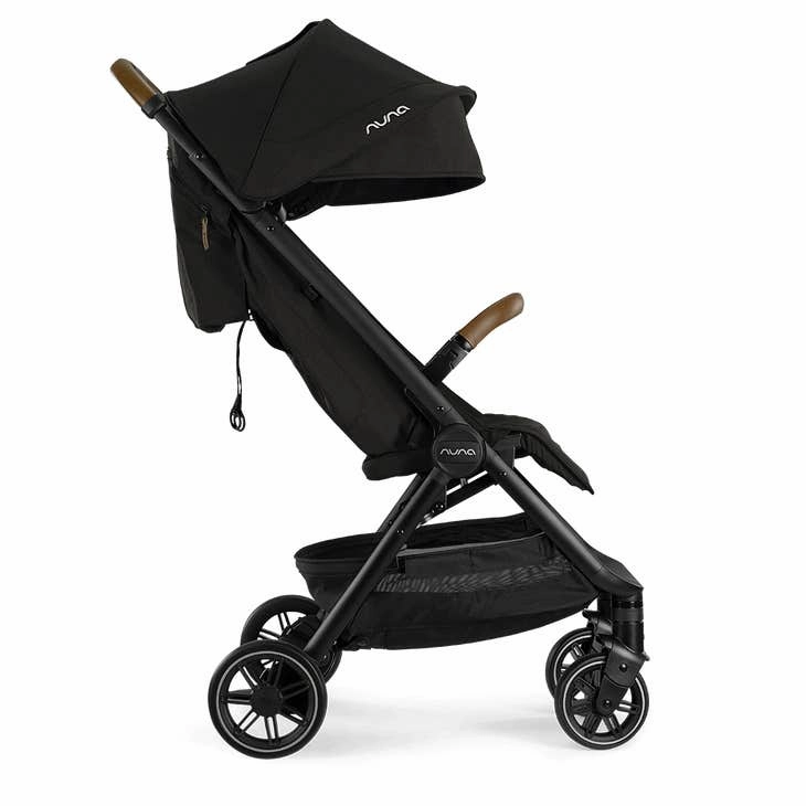 Nuna Trvl Stroller - Caviar (w/ rain cover & travel bag)