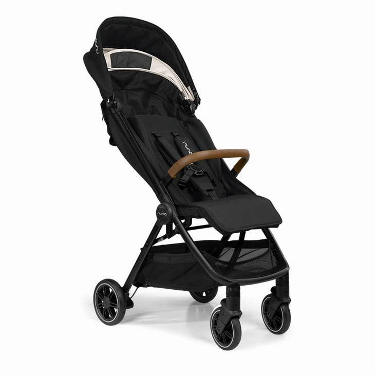 Nuna Trvl Stroller - Caviar (w/ rain cover & travel bag)