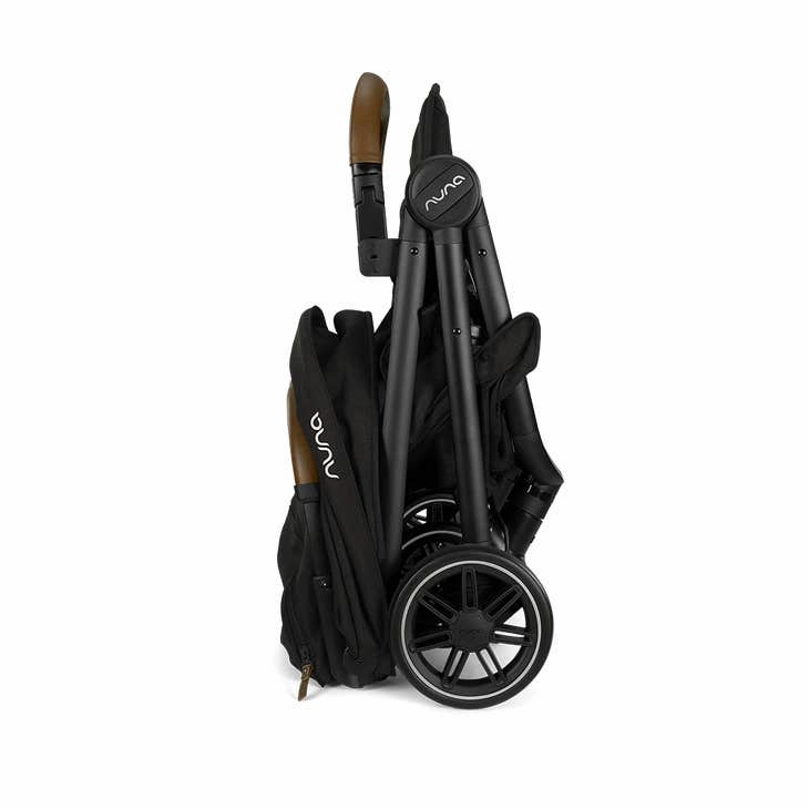 Nuna Trvl Stroller - Caviar (w/ rain cover & travel bag)
