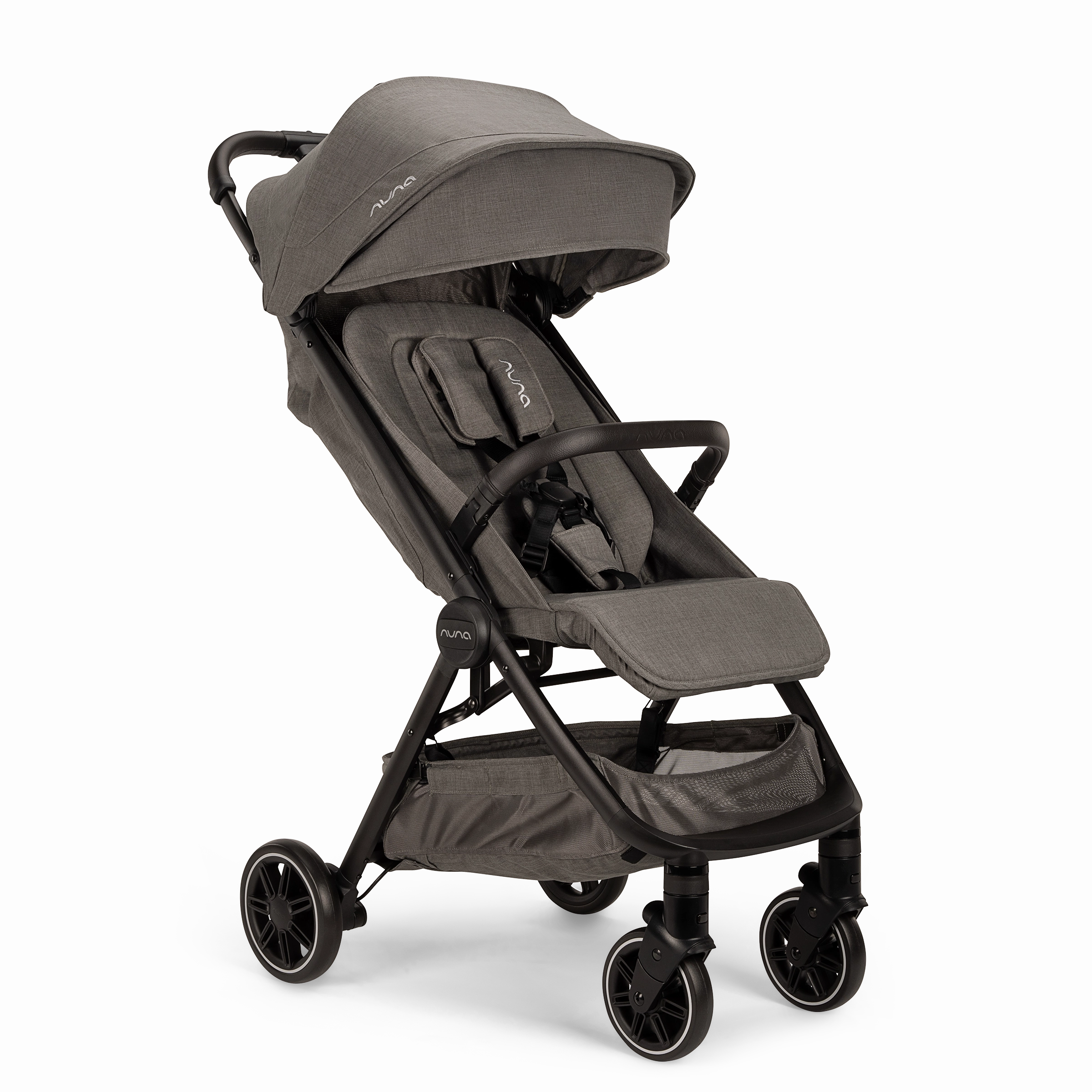 Nuna Trvl Stroller - Granite (w/ rain cover & travel bag) (New 2024)