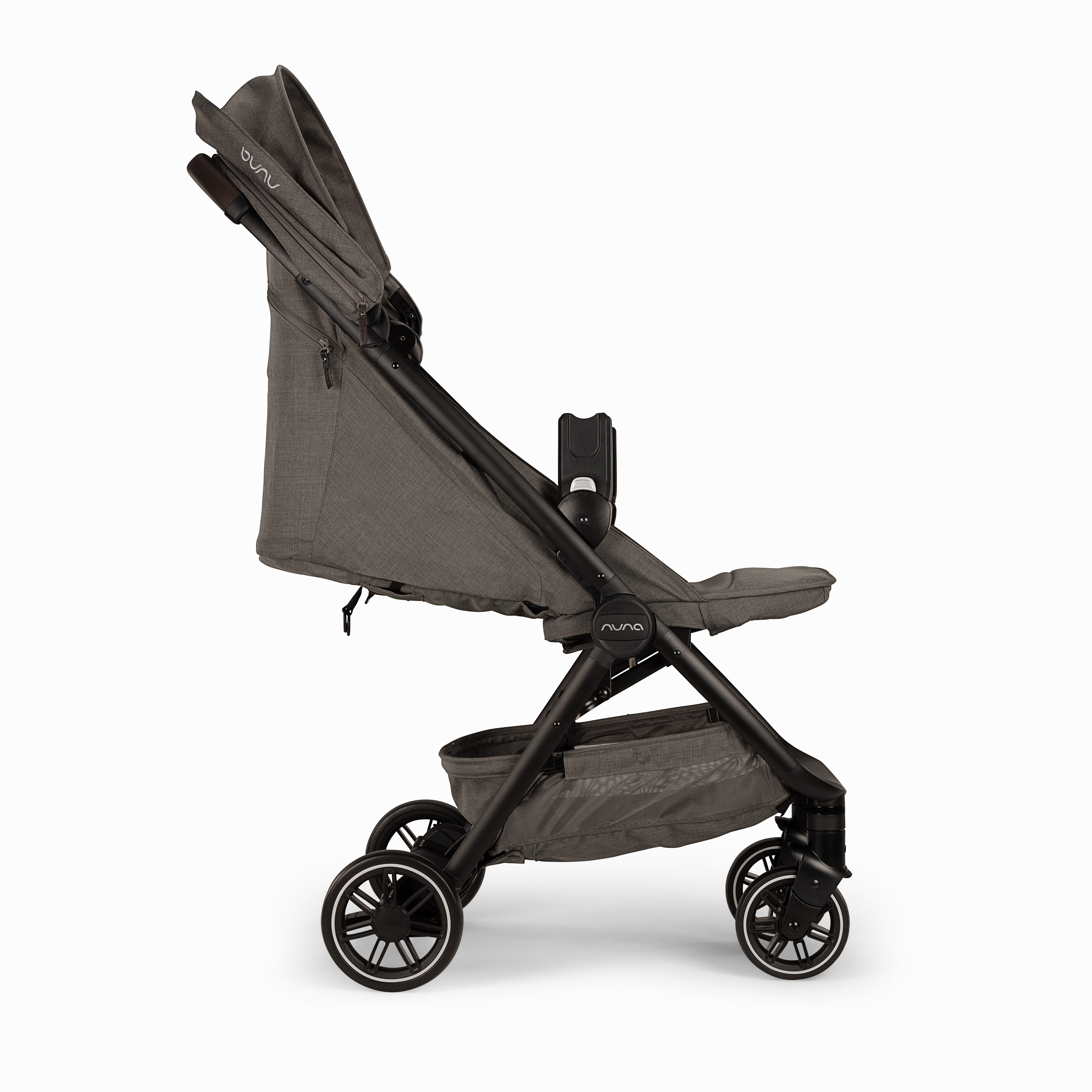 Nuna Trvl Stroller - Granite (w/ rain cover & travel bag) (New 2024)