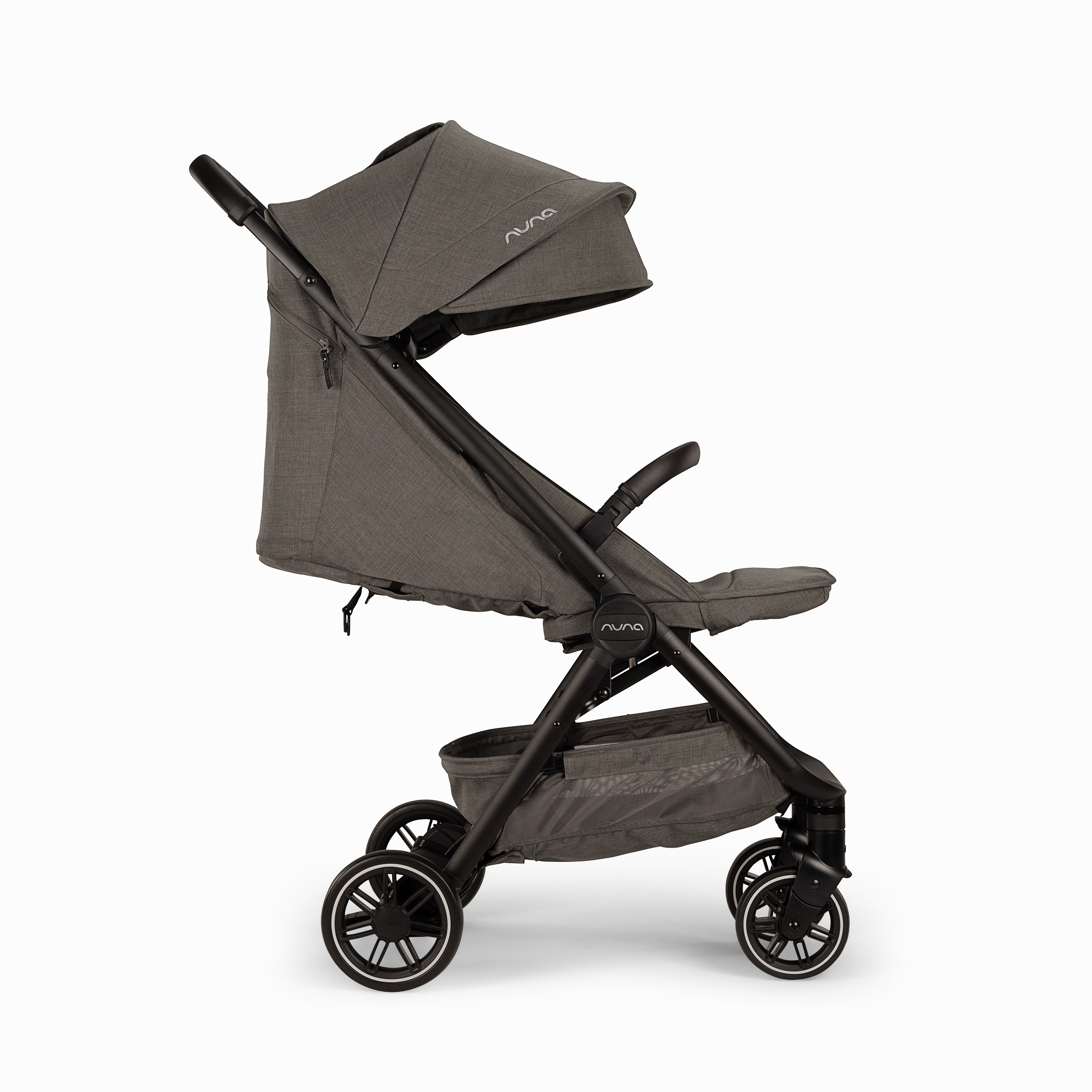 Nuna Trvl Stroller - Granite (w/ rain cover & travel bag) (New 2024)