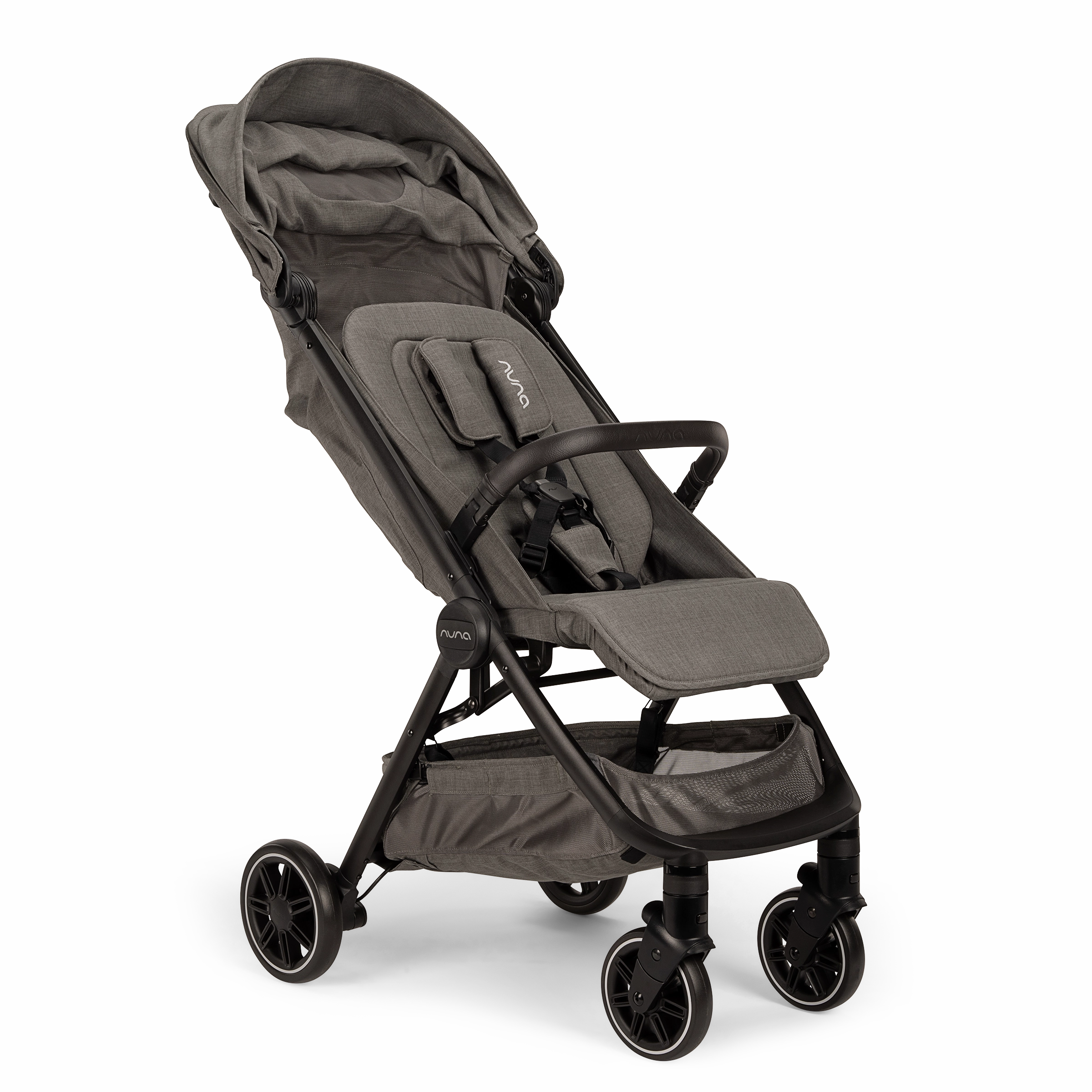 Nuna Trvl Stroller - Granite (w/ rain cover & travel bag) (New 2024)