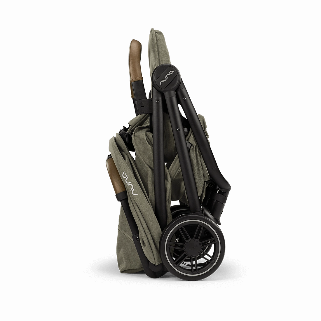 Nuna Trvl Stroller- Pine (w/ rain cover & travel bag)
